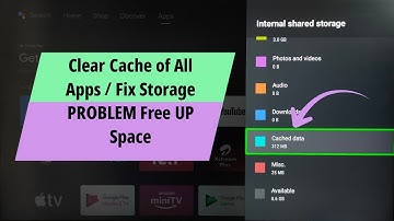 TCL Android TV : How to Clear Cache of All Apps | Fix Storage PROBLEM Free UP Space