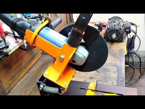 СТОЙКА ДЛЯ БОЛГАРКИ С РАЗМЕРАМИ. Homemade stand for Metal cutting machine.