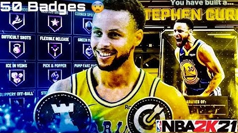 NBA 2k21 Stephen Curry Build !!