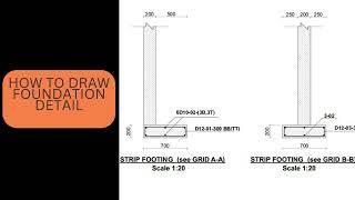 Lesson 5: How To Draw Strip Foundation Detail #stripfoundation #archicadforbeginners