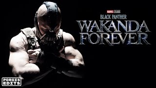 The Dark Knight Rises Trailer Black Panther Wakanda Forever Style