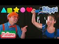 Blippi crea le bolle con forme diverse | Blippi in Italiano | Video educativi per bambini