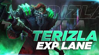 EXTREME EXP LANE TERIZLA - Top 1 Global TERIZLA Build - MLBB - GAMEPLAY NON PRO