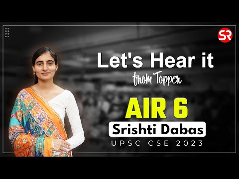 Live Classroom Interaction with AIR 6 | Srishti Dabas #upsctopper