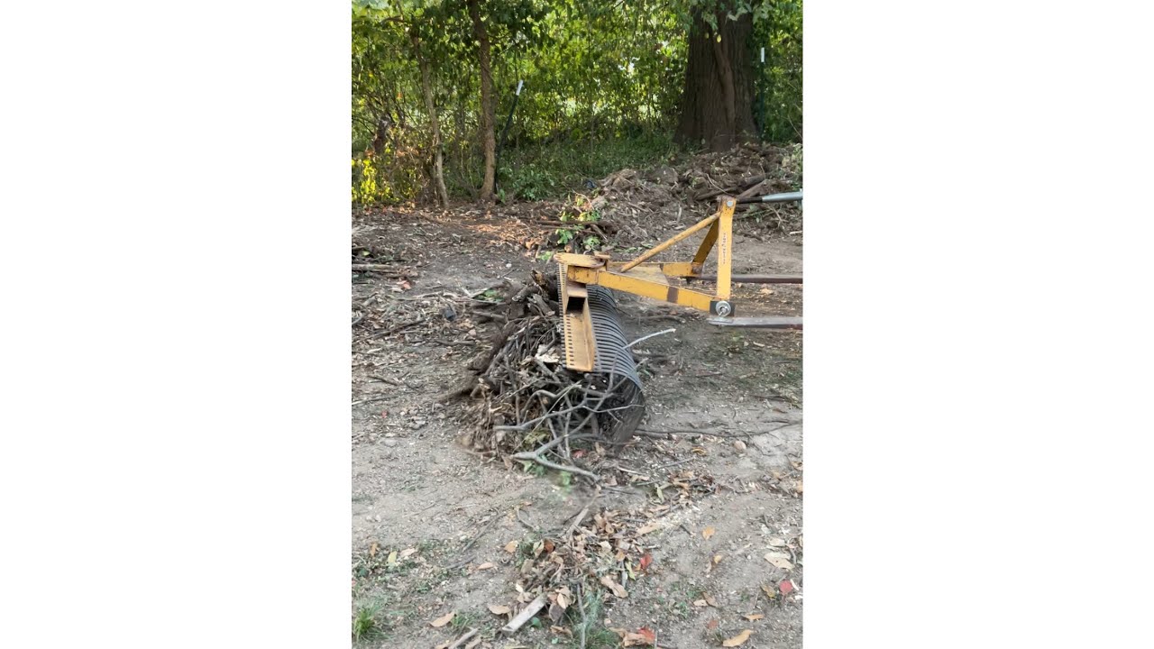 Super Fast Rock rake to Yard Rake Subscribe ⁠@Build_It_Bright - YouTube
