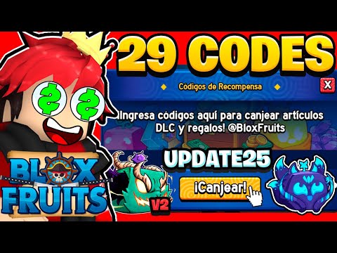 🤑 29 CÓDIGOS DE BLOX FRUITS CODES ROBLOX *MARZO 2024*