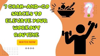 Top 7 Workout Snacks for Fitness Lovers - MoDo Tutorials by MoDo 4,182 views 8 months ago 1 minute, 24 seconds