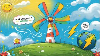 💤 How Windmills Work: Unlocking the Power of Wind! 💤