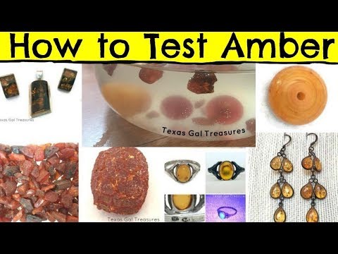 Video: How To Identify Amber
