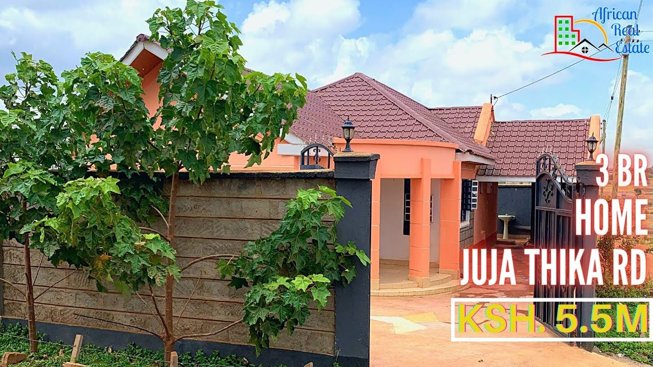 Touring a Ksh.5.5 Million ($55,000) Bungalow in JUJA KIAMBU - The BEST value for your Money