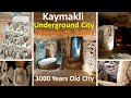 Kaymakli underground city  3000 years old  cappadocia turkey