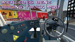 mercedes benz racing truck mod for bussid | bus simulator indonesia |