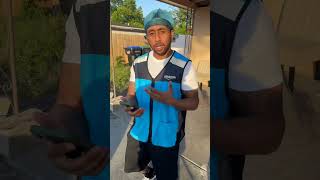 Amazon men delivers in the hood P.2 ( Truck gets stolen) 😂 #funny #video #shorts #Amazon