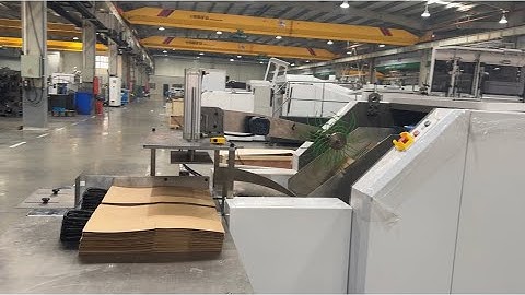 A460 Automatic Rope Handle Big Size Paper Bag Making Machine! 260mm Big Bottom.