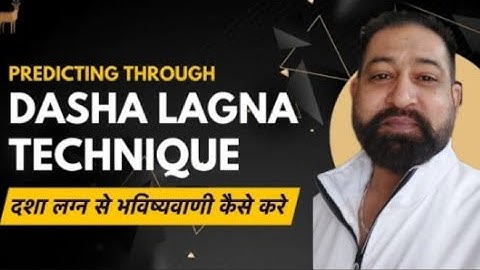 Dasha Lagna Technique | The most accurate predictive technique in astrology | Vivek Gogna