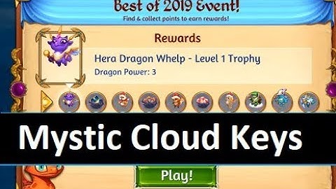 Merge Dragons Best of 2019 Event Part 6 - Revealing Some Mystic Cloud Keys