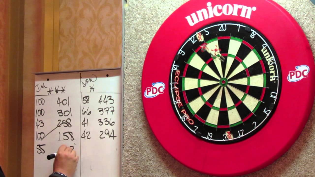 PDC darts 2013 Jim Long vs Darin Young semi finals # 3