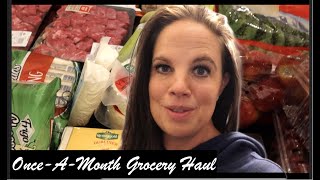 Grocery Haul for the MONTH + OneIngredient foods + Family of 12 + Budgeting