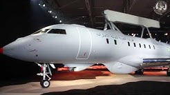 Rolling out the first GlobalEye AEW&C aircraft - Saab