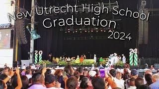 New Utrecht High School 2024 Graduation at Coney Island Amphitheater