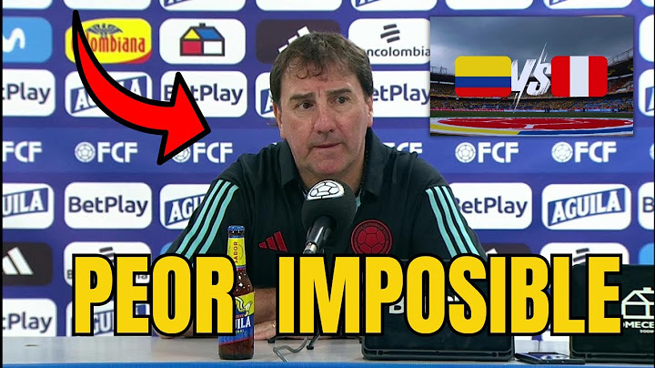 LIVE PRESS CONFERENCE: NÉSTOR LORENZO SPEAKS AFTER COLOMBIA VS. PERU | 2026 QUALIFIERS