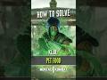 MK1 HOW TO SOLVE KLUE: PET FOOD