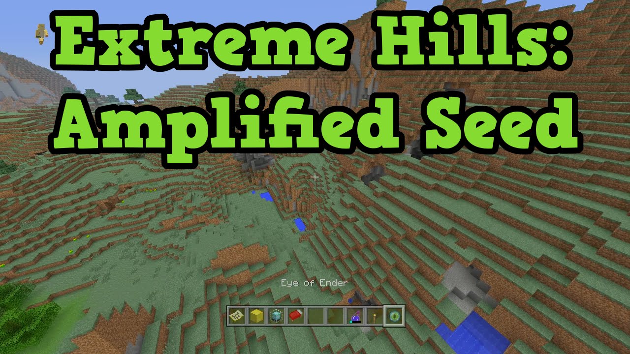 Minecraft Xbox 360 + PS3 Seeds - Amplified Seed Style - Lots Of Extreme  Hills - YouTube