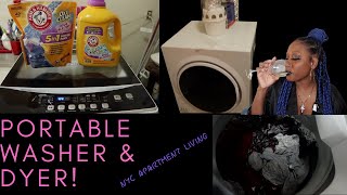 PORTABLE WASHER MACHINE DYER BLACK AND DECKER PANDA 2020 NYC