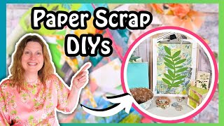 SUPER FUN Ways to Use Paper Scraps for Crafts