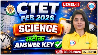 CTET Science Answer Key 2026 | CTET Science Paper Solution | CTET Science Exam Analysis Level 2