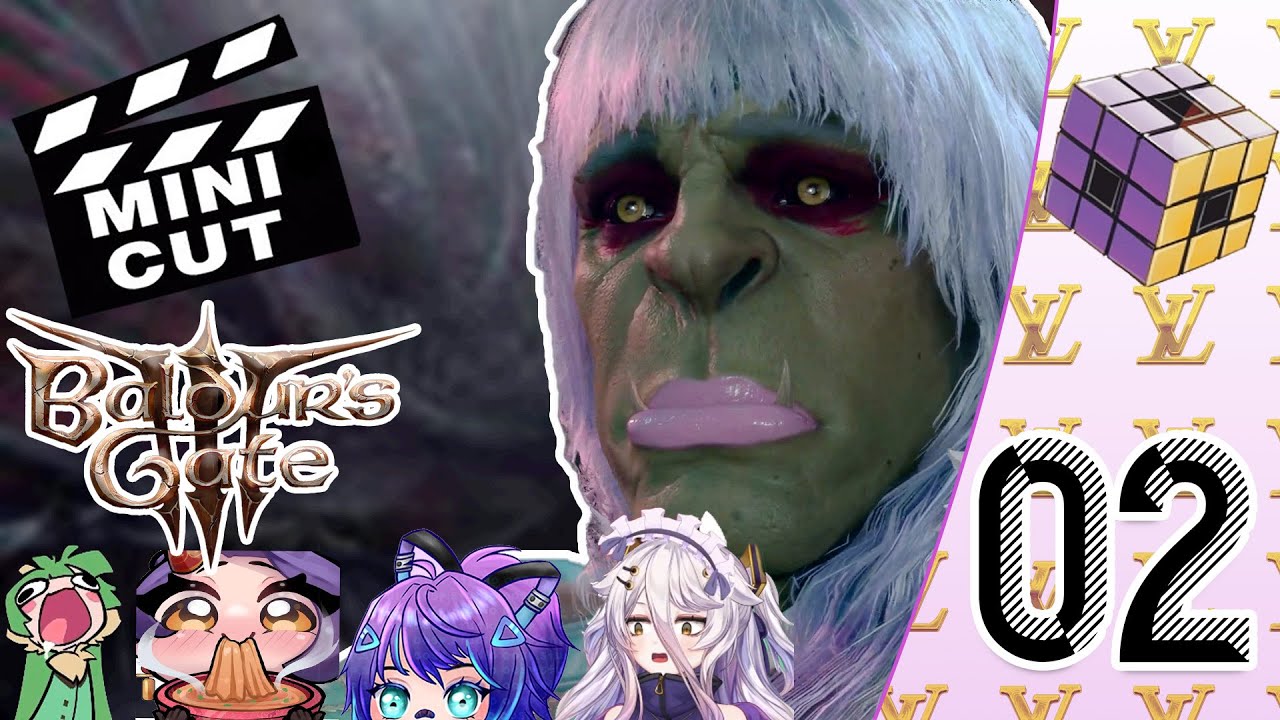 Henya - Baldur's Gate 3 Highlights (Part 2 - MP with Melody, Onigiri, Haruka)