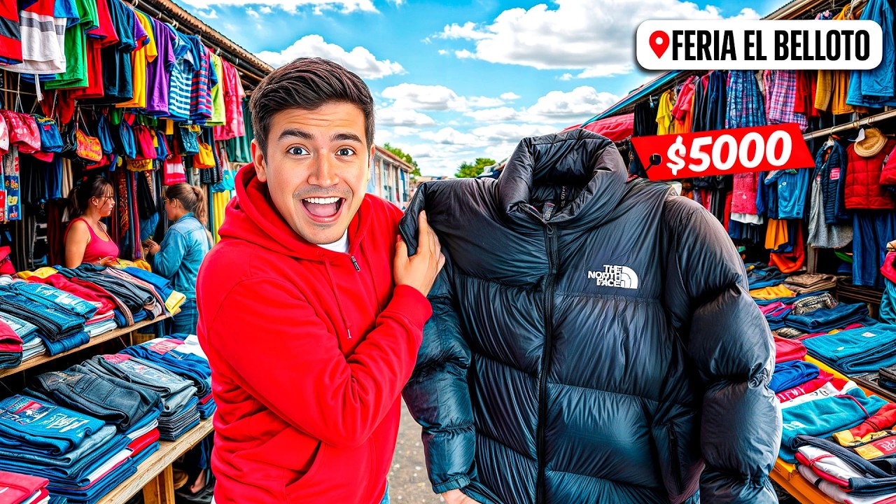 VISTIÉNDOME por 20MIL pesos en la FERIA EL BELLOTO🔥