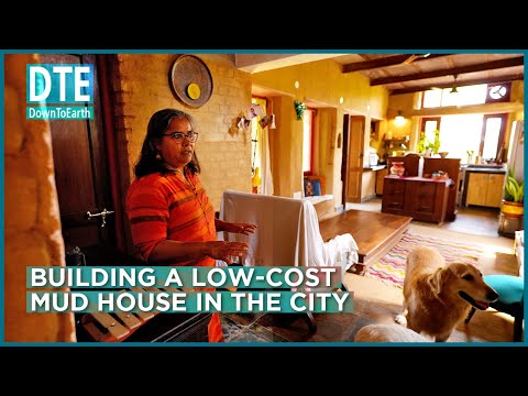 How To Design-build An Eco-friendly And Low-cost Urban Mud House In Delhi NCR, India?