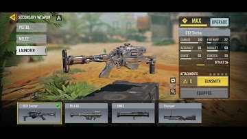 How to get D13 Sector || Bug Fixed  ||  CODM ||