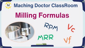 Basic Milling Formulas - Machining Doctor