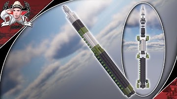 Minecraft: Modern LGM-30G Minuteman III | Intercontinental Ballistic Missile Tutorial