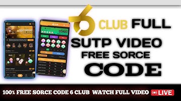 Create Your Own 6 Club Game | How To Create Colour Prediction Game