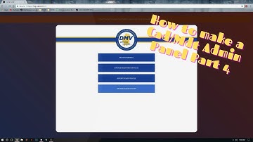 How to build a Cad/Mdt on Bubble.io | Admin Panel Part 4 (With Voiceover)
