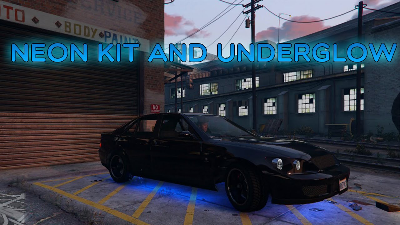 Grand Theft Auto 5 (GTA5) How to Get Neon Underglow and Neon Kit - 