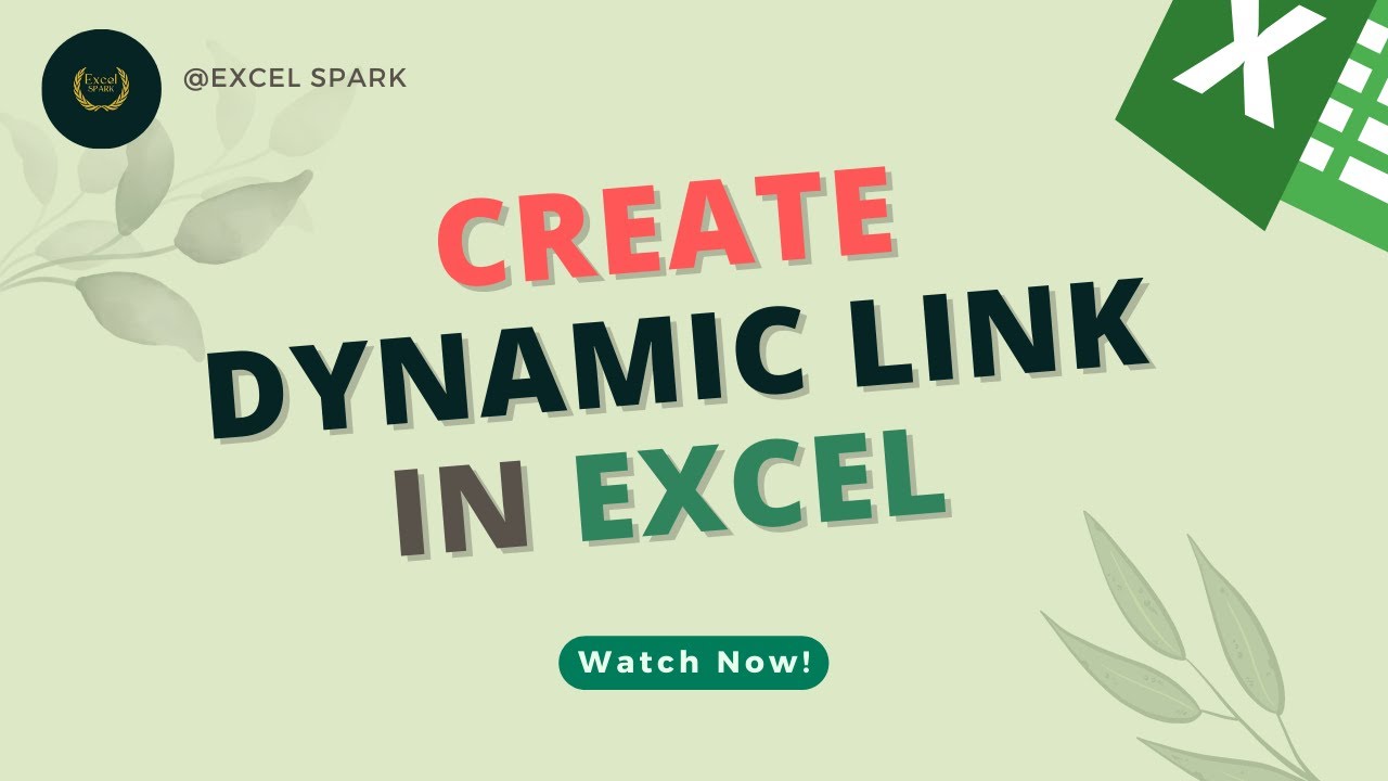 How to use HYPERLINK with VLOOKUP in Excel l Dynamic Hyperlink Function ...