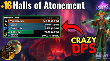STEAMROLLING Through Halls As Brewmaster! | +16 Halls of Atonement Brewmaster Monk PoV