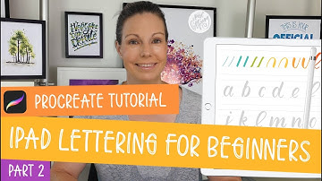 iPad Lettering For Beginners | PROCREATE TUTORIAL | Learn HOW TO PRACTICE the Lowercase Alphabet