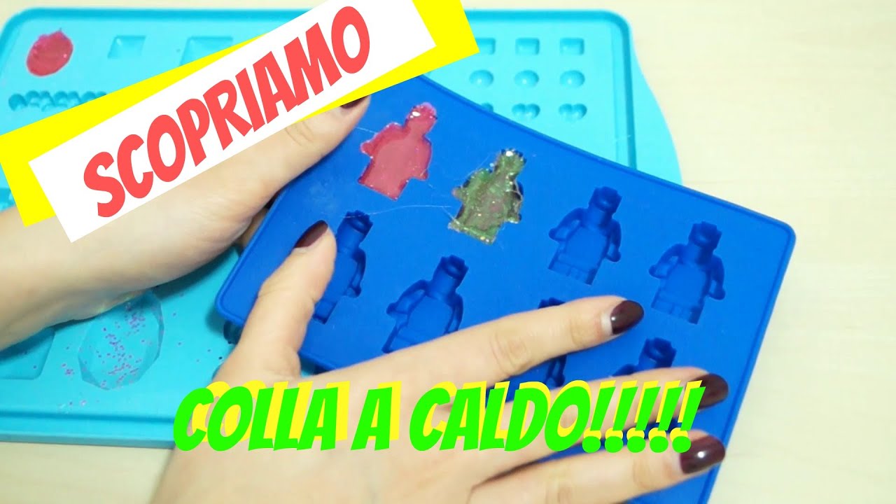 SCOPRIAMO LE CREAZIONI CON LA COLLA A CALDO!!!!! SUPER - YouTube