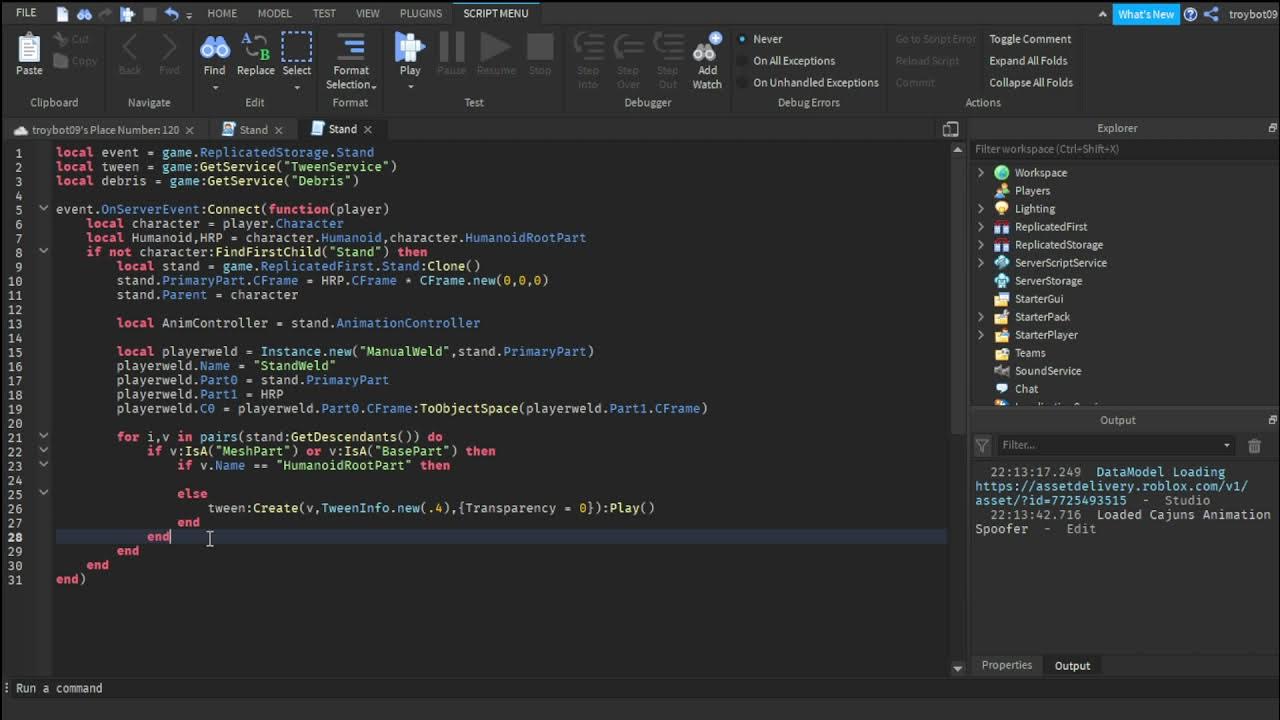 How to make a Stand System Stand Summon YouTube