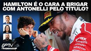 VITÓRIA DÁ A HAMILTON E FERRARI CHANCE DE BRIGAR COM ANTONELLI PELO TÍTULO DA F1? | Paddock GP