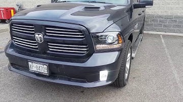 2017 DODGE RAM LED HEADLIGHT AND FOG LIGHT CONVERSION