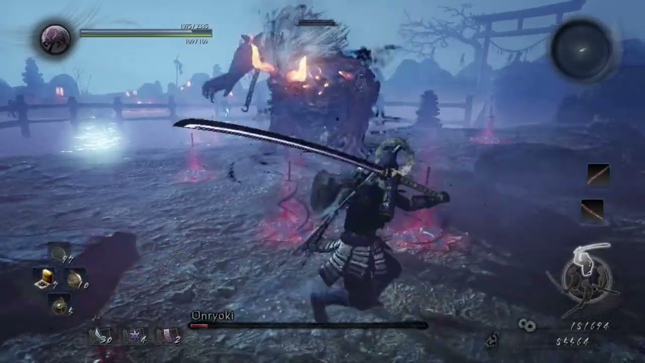 Mini-boss indemoniato - Nioh: The Complete Edition (pt.28)