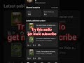 try this audio 🎧