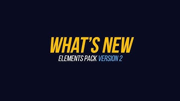 Shape Elements Pack for Animation Composer v2 Update