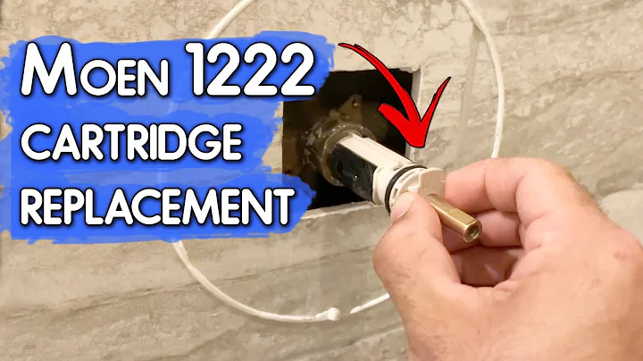 How to Replace Moen 1222 Shower Cartridge